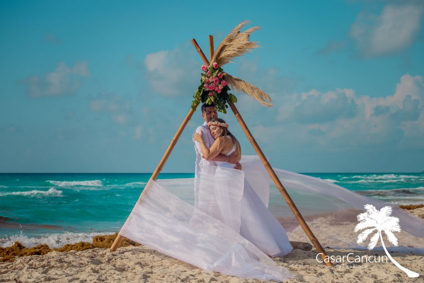 Fotografia de Casamento / Renovação de Votos, em Cancun- Quintana Roo - México / Cancun Wedding