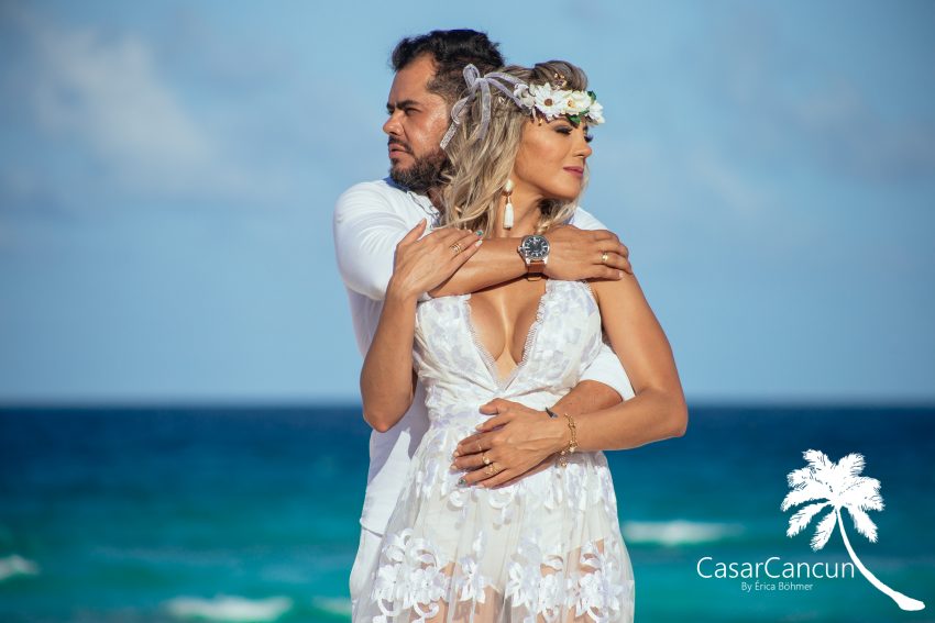 Fotografia de Casamento / Renovação de Votos, em Cancun- Quintana Roo - México / Cancun Wedding